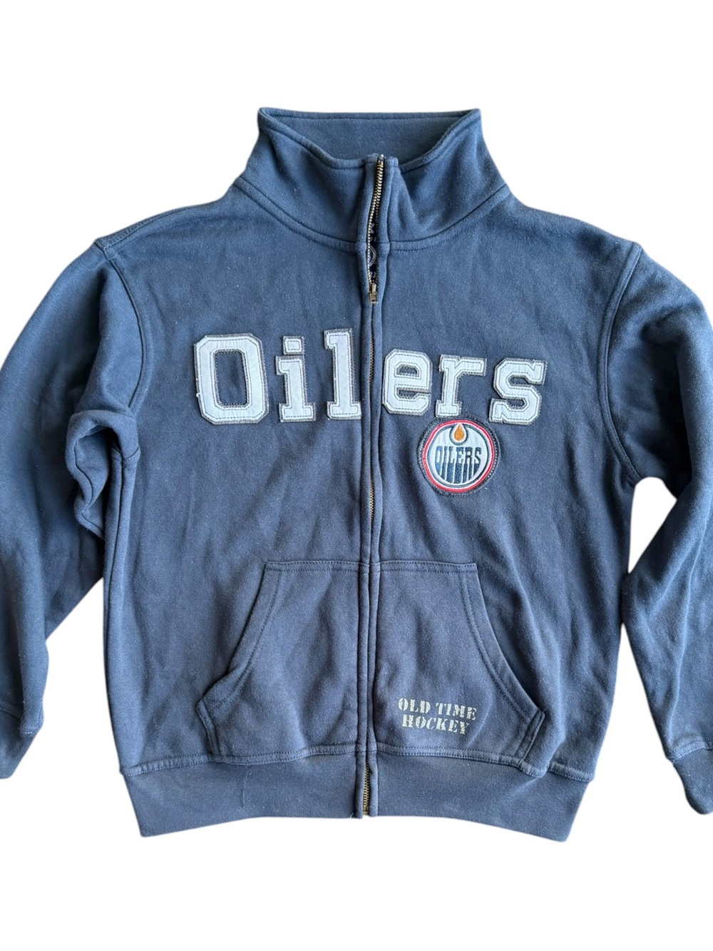 Edmonton Oilers Old Time Hockey NHL Futures Collection Sweatshirt Youth Size: L